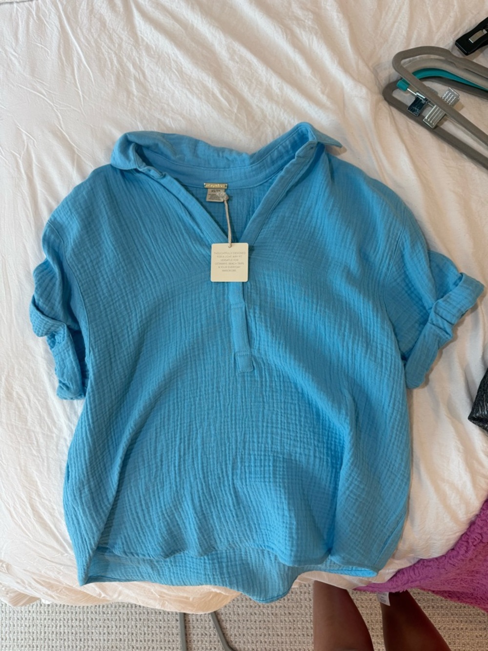 Blue top